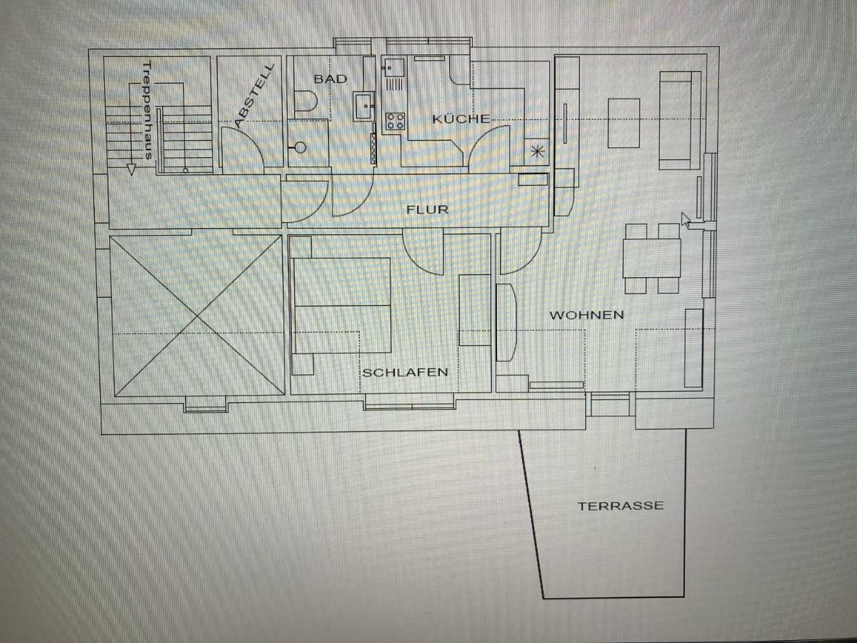 Peedy'S Luxurioese 60M² Wohnung Mit Balkonterrasse Stade Zewnętrze zdjęcie